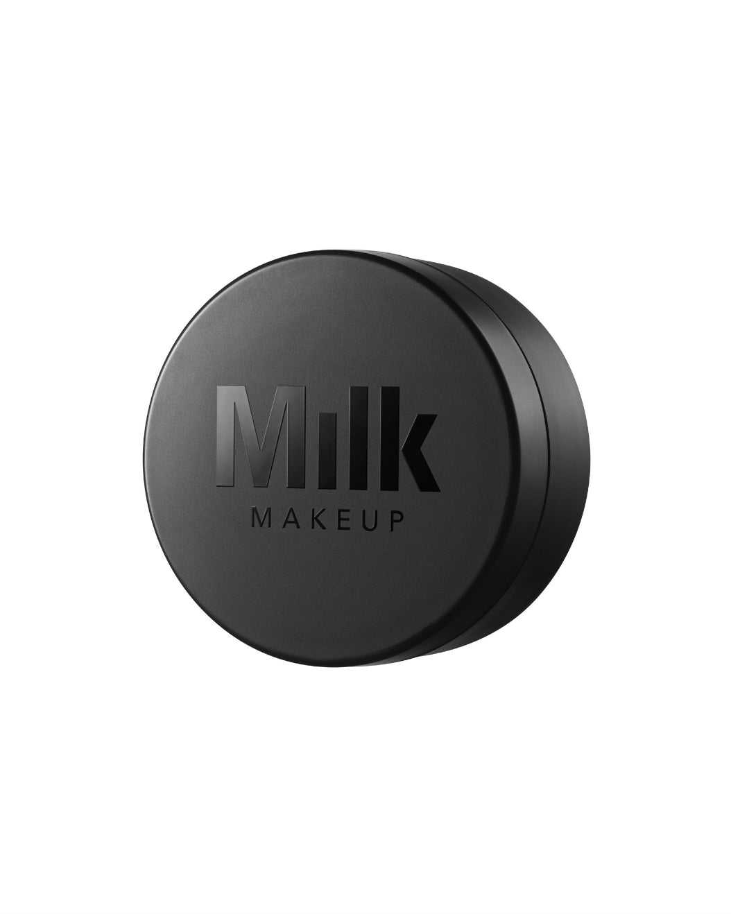 Jar of Milk Makeup Pore Eclipse Matte Translucent Setting Powder on a white background