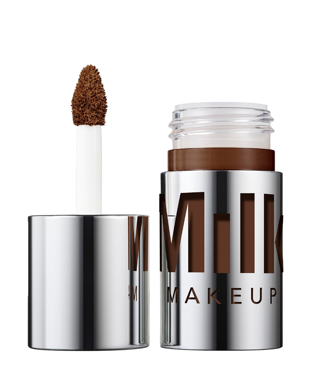Bottle of Milk Makeup Future Fluid All Over Cream Concealer on a white background