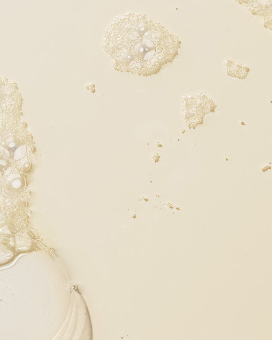 Product close-up of foam found in Milk Makeup Hydro Ungrip Makeup Remover + Cleansing Water