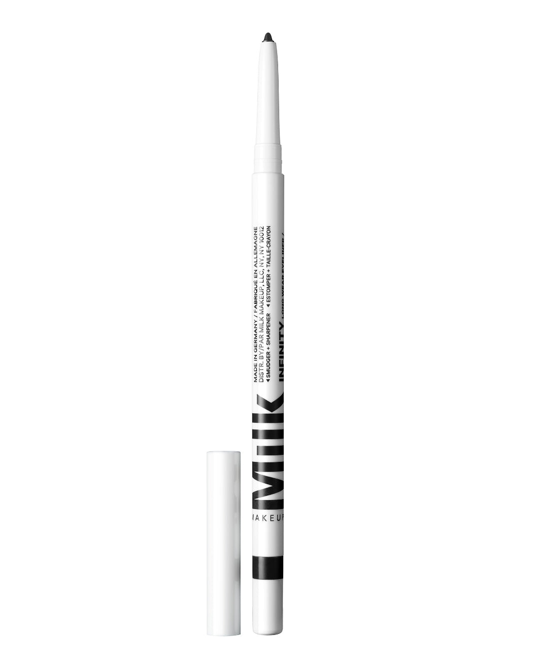 Product image of Milk Makeup Infinity Long Wear Eyeliner in Outerspace, a black shade
