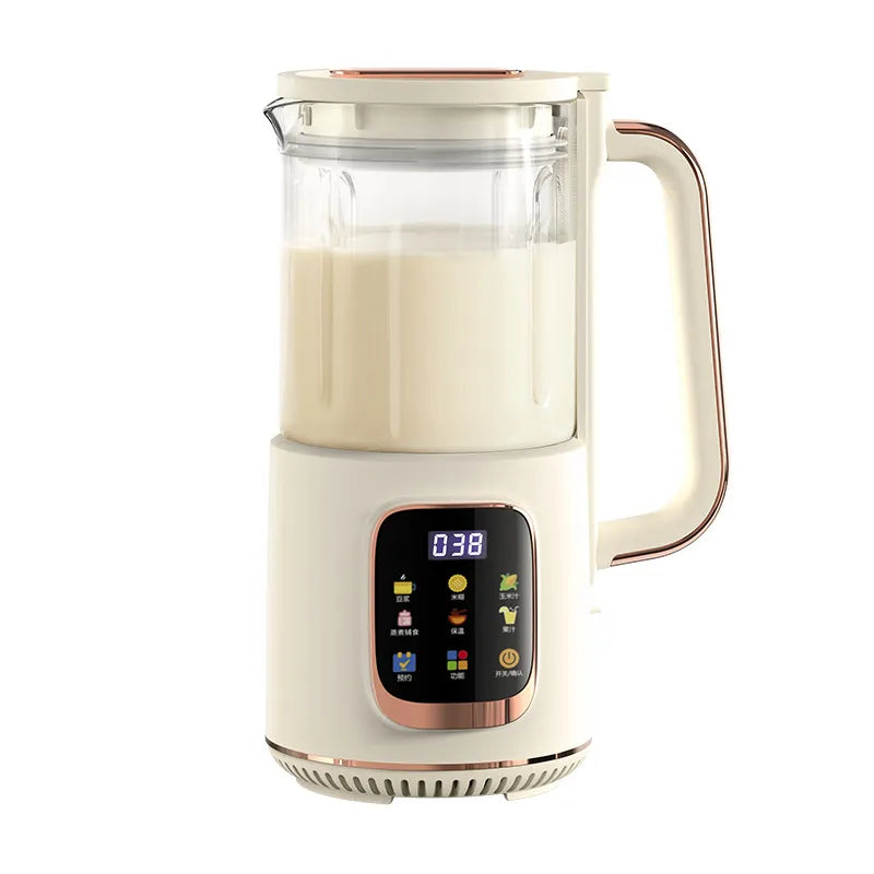 Home Heating Broken Wall Soybean Milk Machine Multifunction Blender Kitchen Food Processor Small Grain Cooking Function 220V
