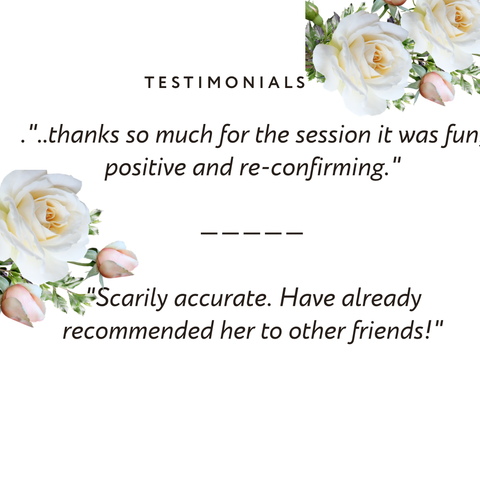 Angel Reading Testimonial