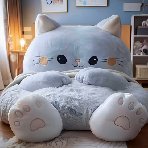 Dreamy Blue Cat Bed