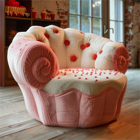 Whimsical Cupcake Armchair