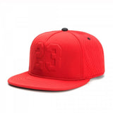 PANGKB Brand 23 CAP white Hip-Hop basketball snapback hat for men women adult outdoor casual adjustable sun baseball cap bone