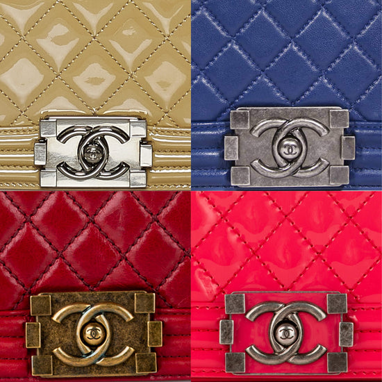 Chanel Boy Hardware Types