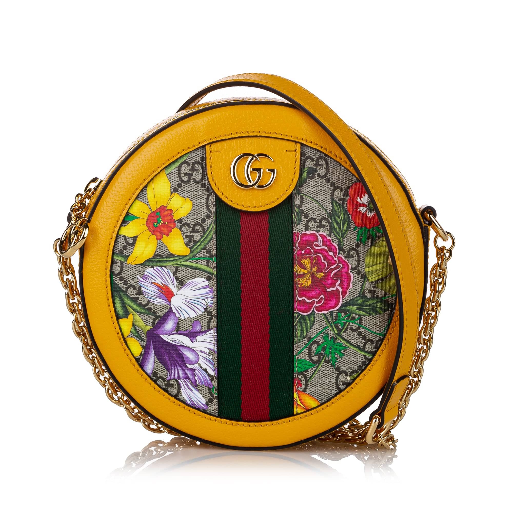 GUCCI現在廃盤フローラジャッキーバック ハンドバッグ - グッチ (GUCCI