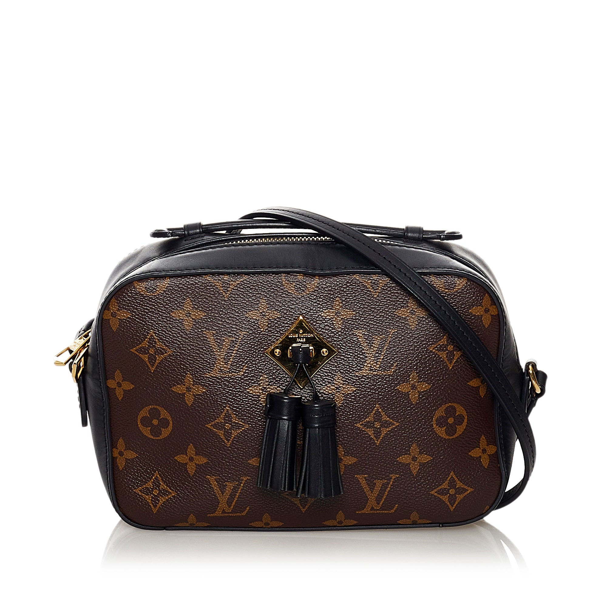 Louis Vuitton Rose Poudre Monogram Canvas Saintonge Crossbody Bag