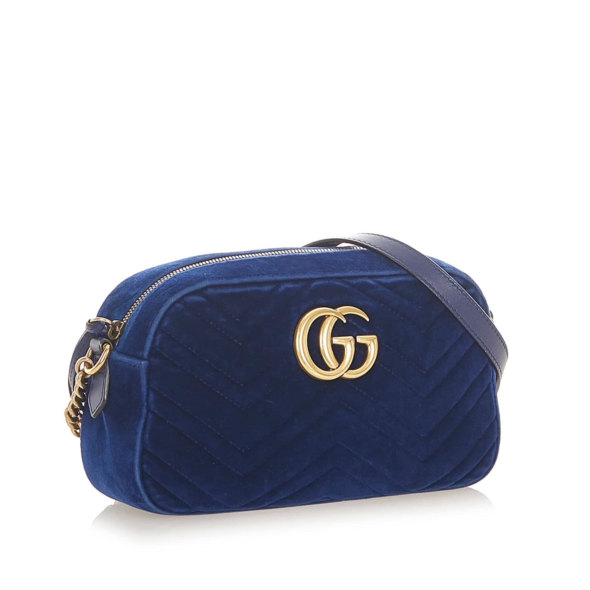 gucci crossbody velvet bag