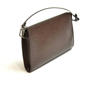 Louis Vuitton Pochette Accessories Brown Moca Epi - Secondhandbags AG