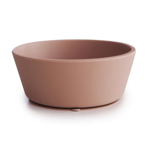 mushie Silicone Suction Bowl | BPA-Free Non-Slip Design (Ivory)