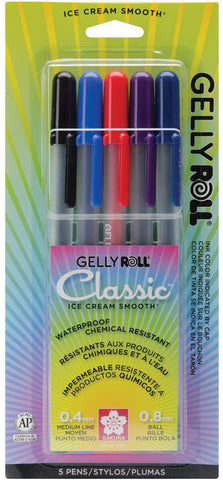 Gelly Roll Moonlight Gel Pens, 0.6mm, 10/Pack – Big Country Printers