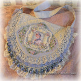 Antique Vintage Style Ribbon Embroidery Accessories by Savannahparker.com