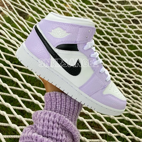 Custom Air Jordan 1 Low Grey Sail Rattan - SoleSnk