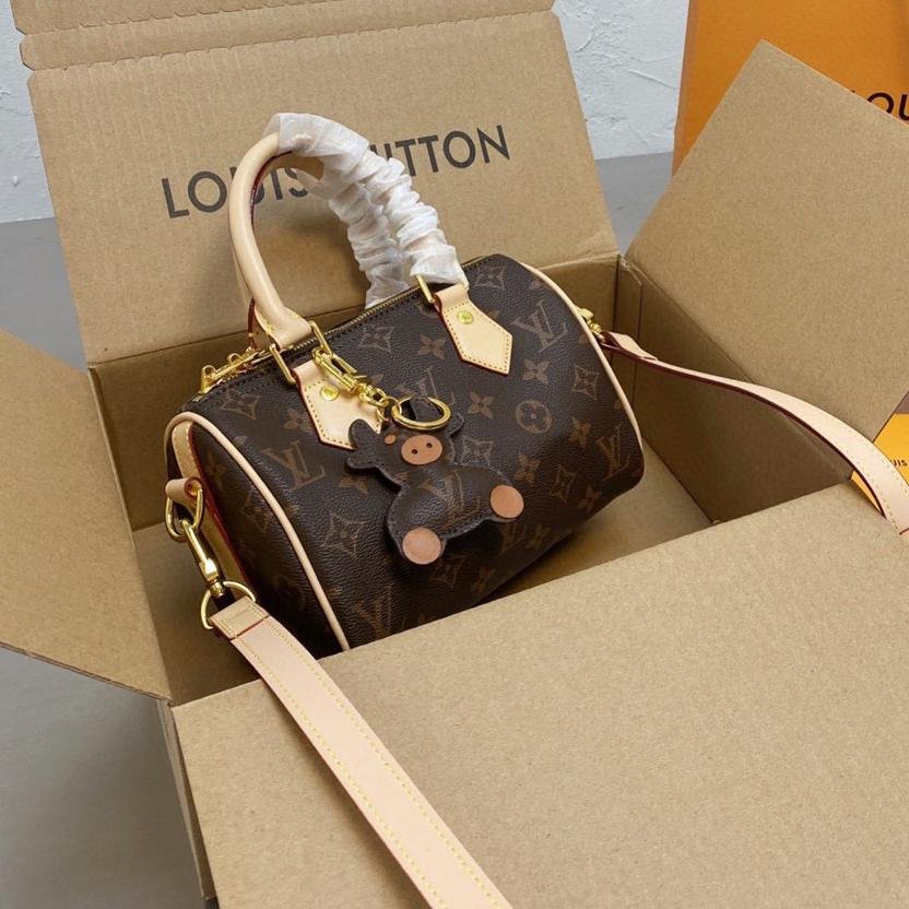 LV Louis Vuitton speedy20 handbag fashion lady pillow messenger 