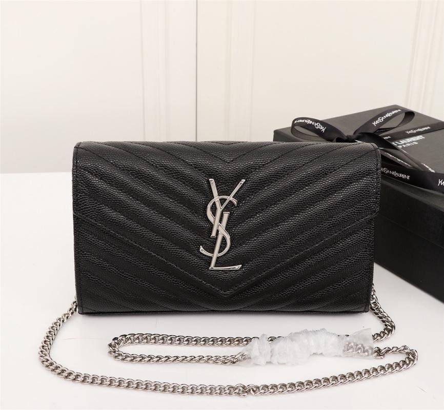 YSL Women's Tote Bag Handbag Shopping Leather Tote Crossbody Satchel-12