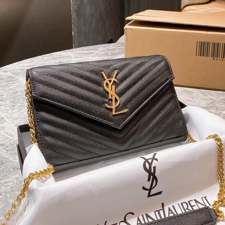 YSL Saint Laurent envelope bag chain bag shoulder bag-3