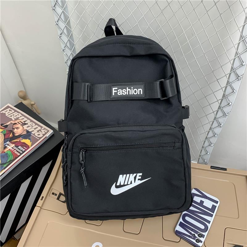 Nike Men's and Women's Fashion Canvas Backpack Shoulder 