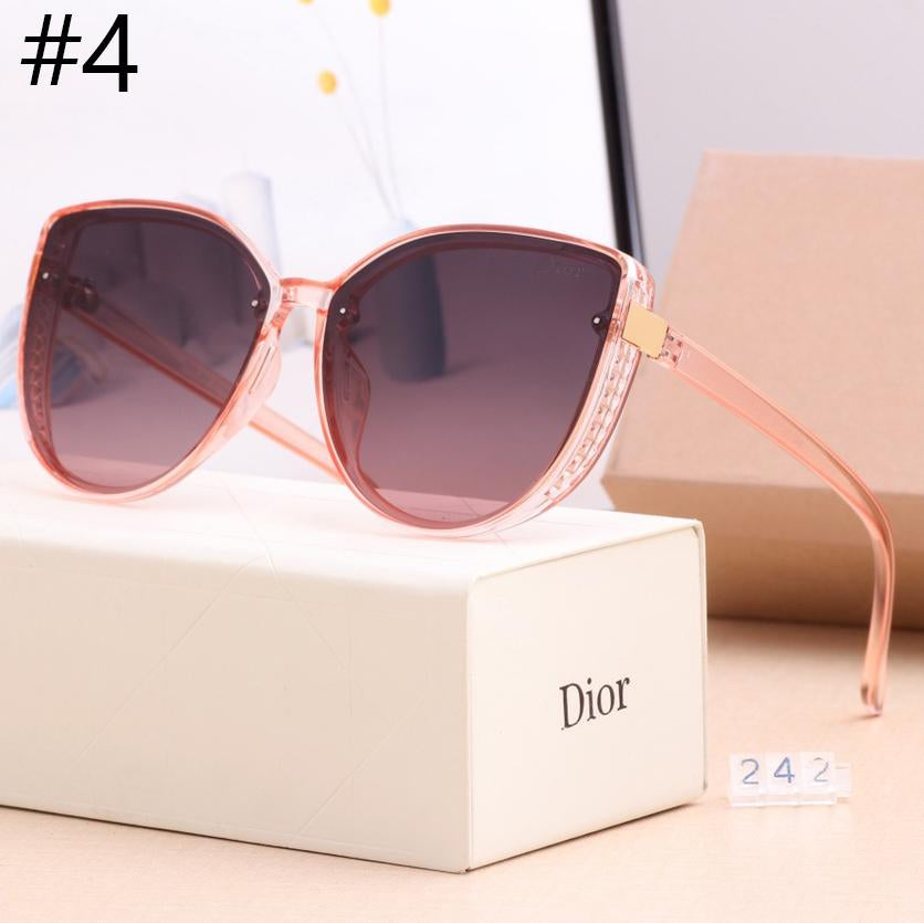 Christian Dior new mens and womens gradient rhinestone sunglasse