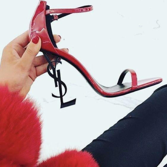 YSL Yves Saint Laurent womens fashion ultra-high heel stiletto w