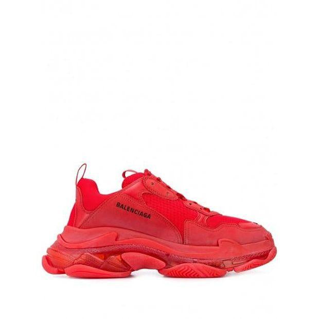 Triple S Red Balenciaga