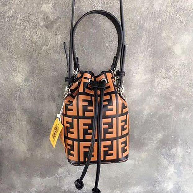 Fendi Women Leather Shoulder Bag Crossbody Satchel-1