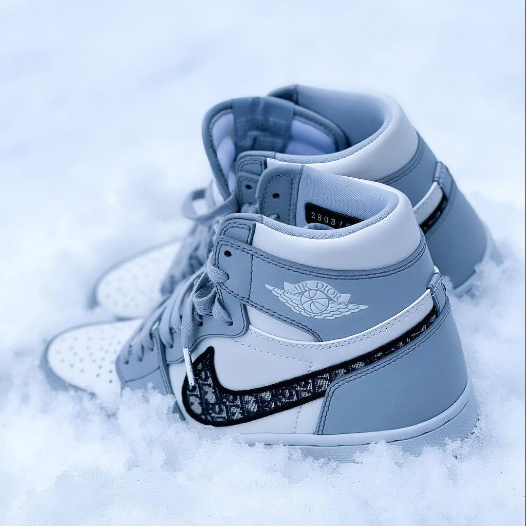 Dior x Nike Air Jordan 1 High OG 2020 Sneakers Shoes from