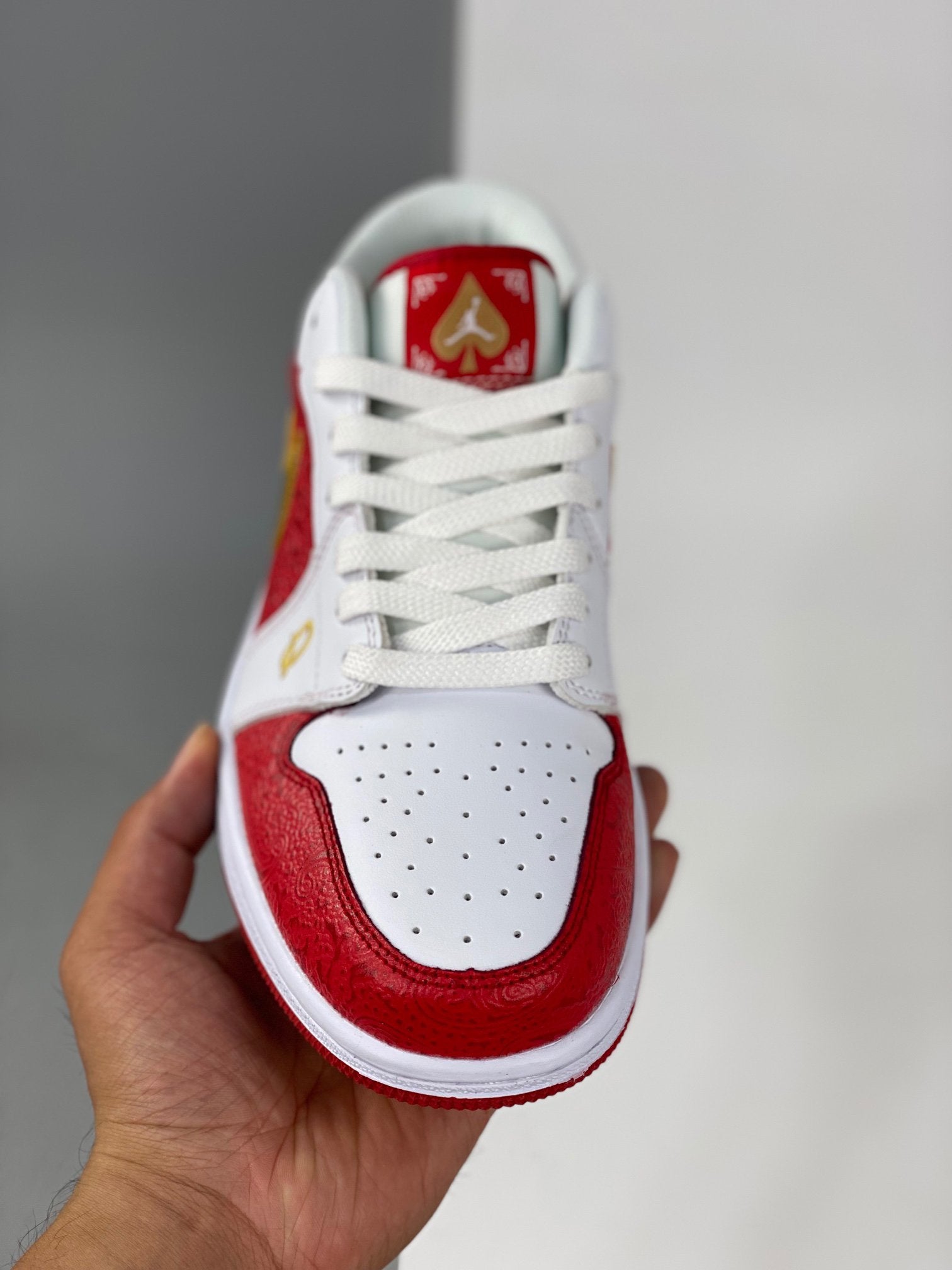 Nike Air Jordan 1 Low Spades Sneakers Shoes from