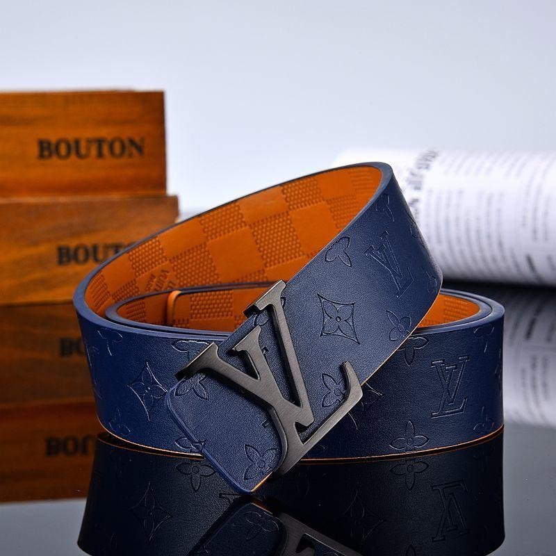 Louis Vuitton LV classic letter buckle belt men and women belts Belt-3