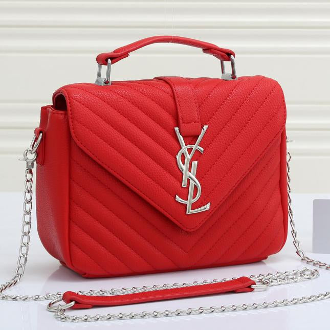 YSL Yves Saint Laurent sewing thread water ripple letter logo la