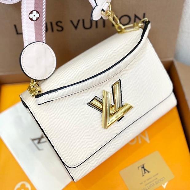LV Louis vuitton TWIST new product rotating letter buckle flap s