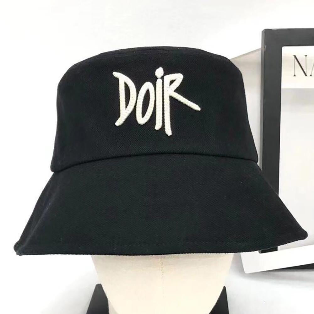 DIOR embroidered pattern letters Bucket hat Cap-11
