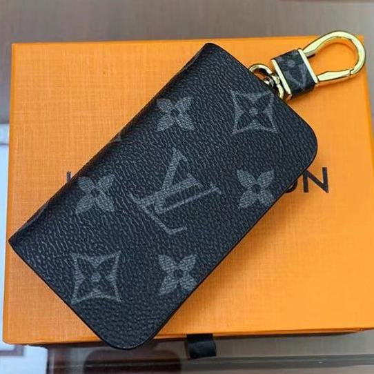 Louis Vuitton LV Hot Sale Fashion Mens and Womens Zipper Car Key