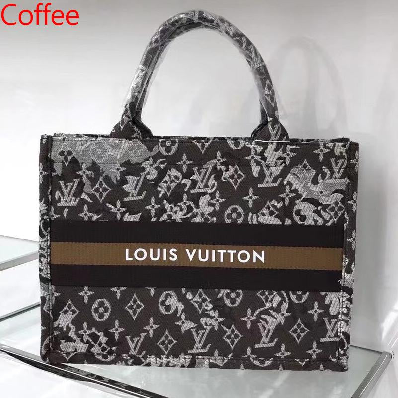 LV Louis vuitton monogram print ladies shoulder bag shopping mes