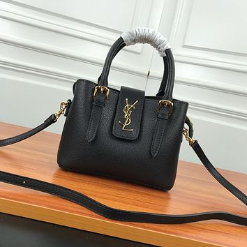 ysl women leather shoulder bags satchel tote bag handbag shoppin