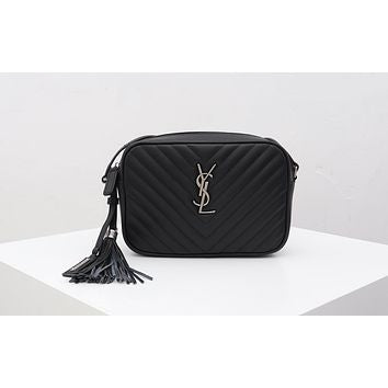 ysl women leather shoulder bag satchel tote bag handbag shopping leather tote crossbody satchel shou