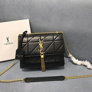 ysl women leather shoulder bag satchel tote bag handbag shopping leather tote crossbody satchel shou