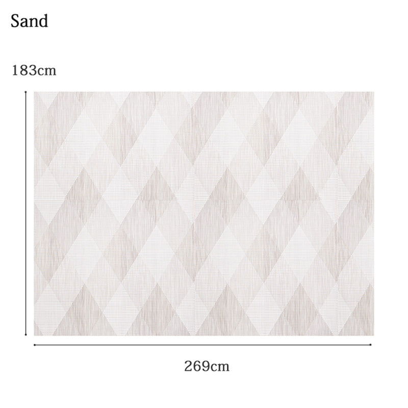 チルウィッチ フロアマット Woven Signal 183×269cm Sand