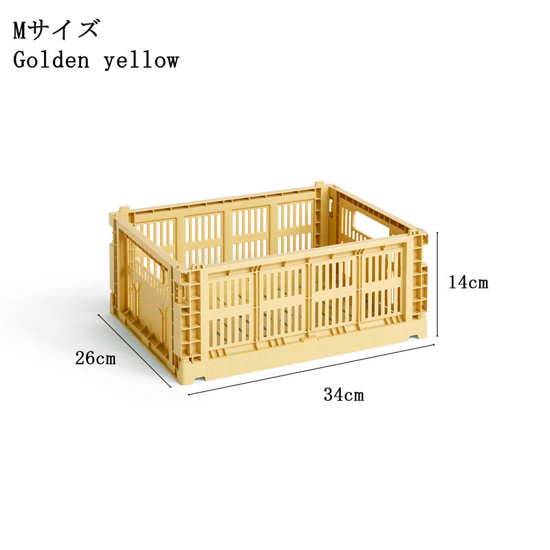 HAY COLOUR CRATE M / 2023 Golden yellow
