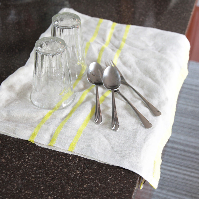 USVAタオルは、身体だけでなく食器を拭くキッチンタオルとしても優秀です