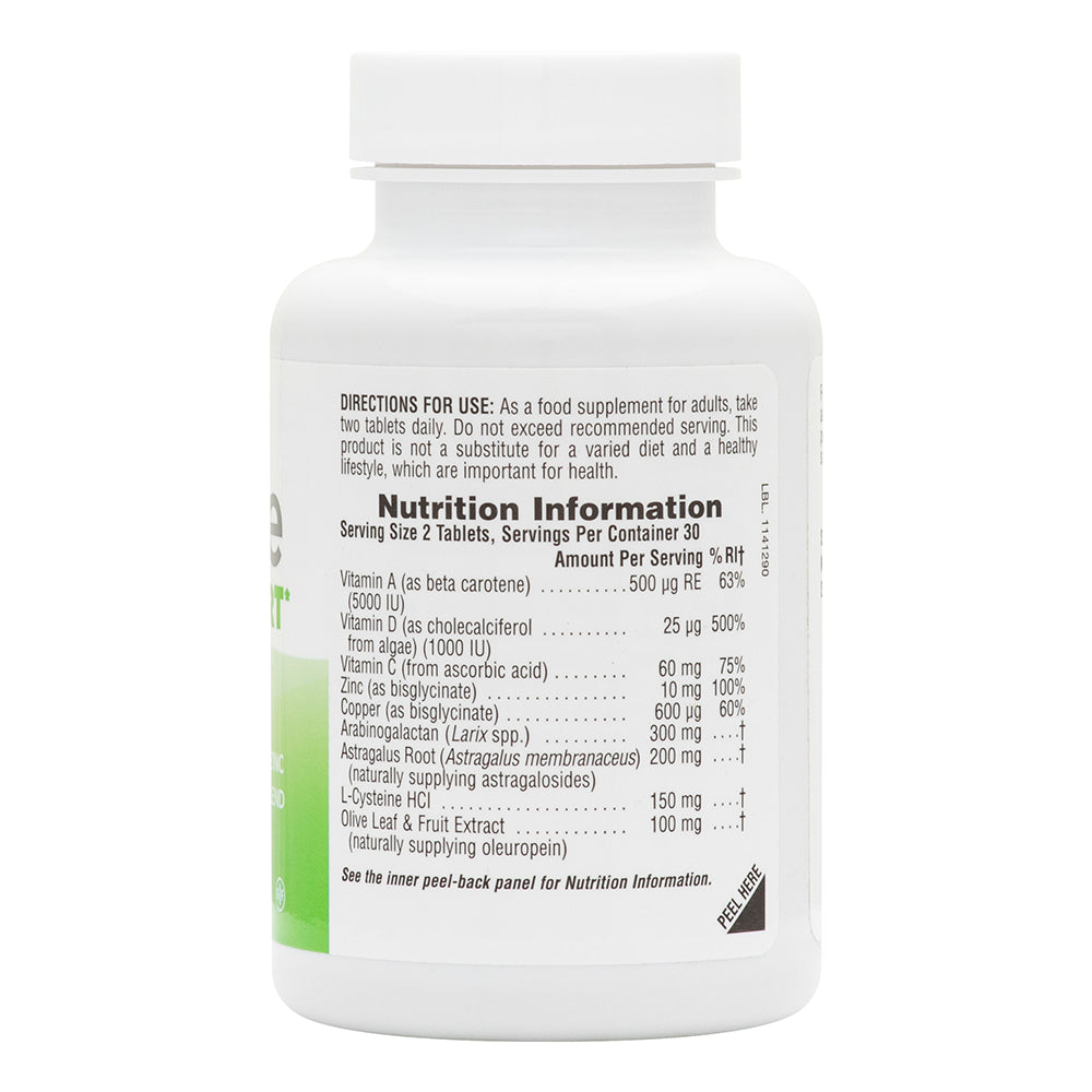 Nature's Plus Immune Support Tablets nutrition Information