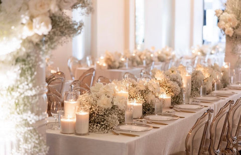 Cuánto cuesta decorar con velas una boda o evento? – Candles By