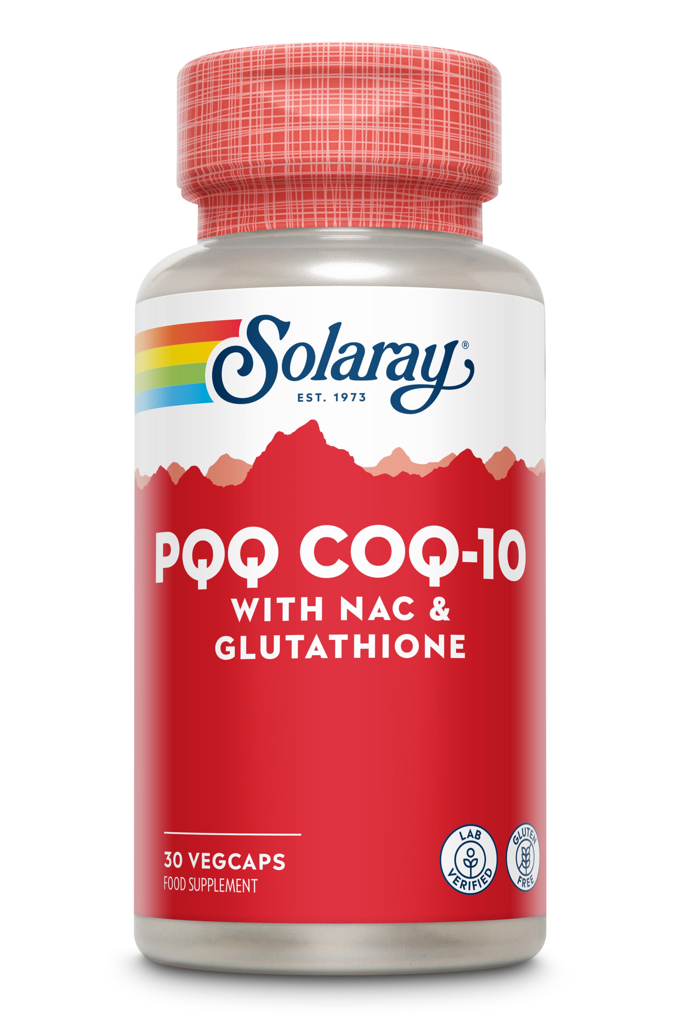 PQQ CoQ10 Glutathione NAC - Solaray UK product image