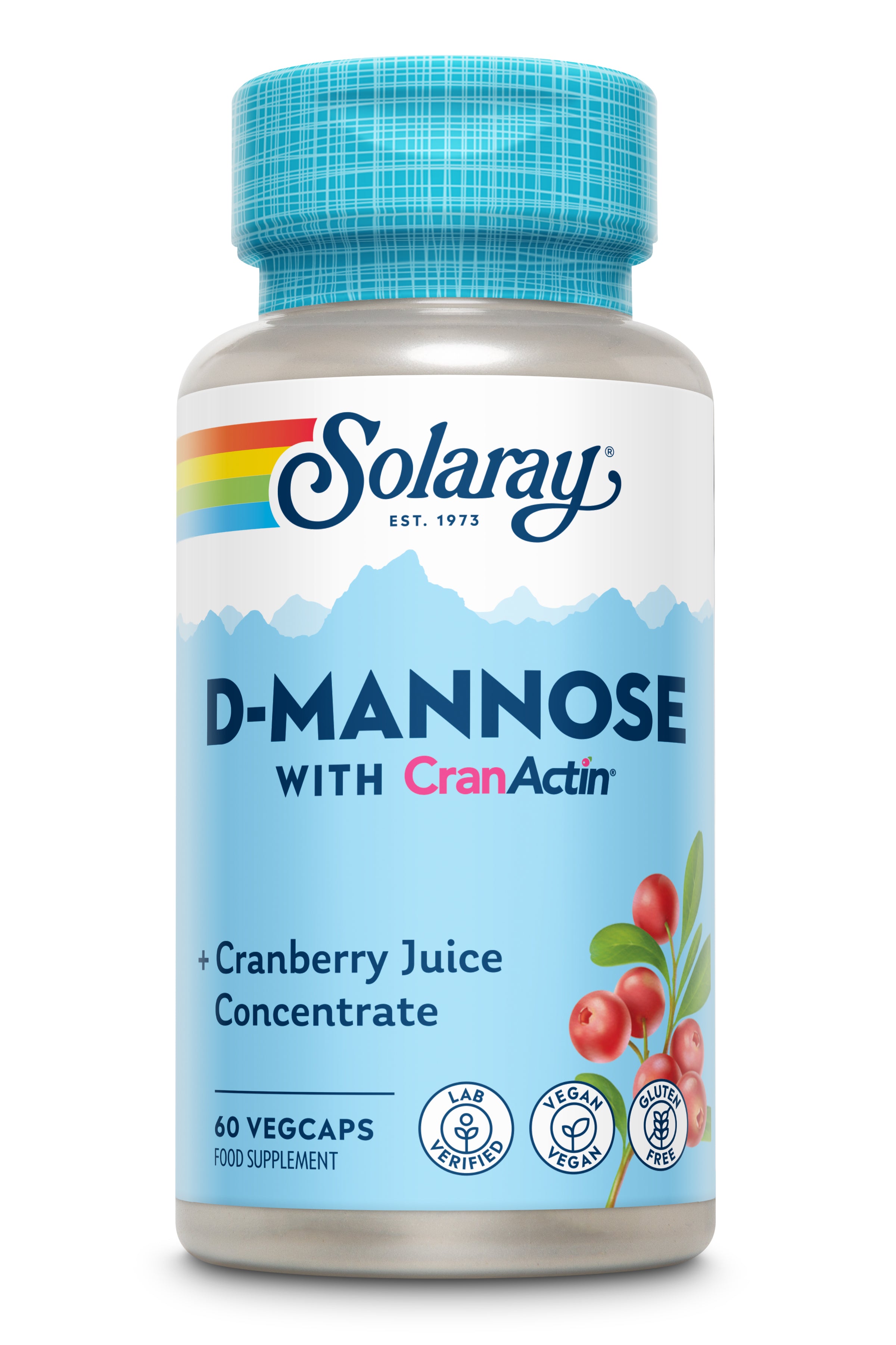 D-Mannose with CranActin - Solaray UK product image