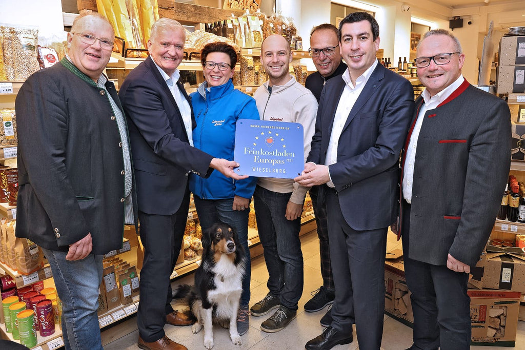 Feinkostladen Europa Auszeichnung für Stadtgemeinde Wieselburg