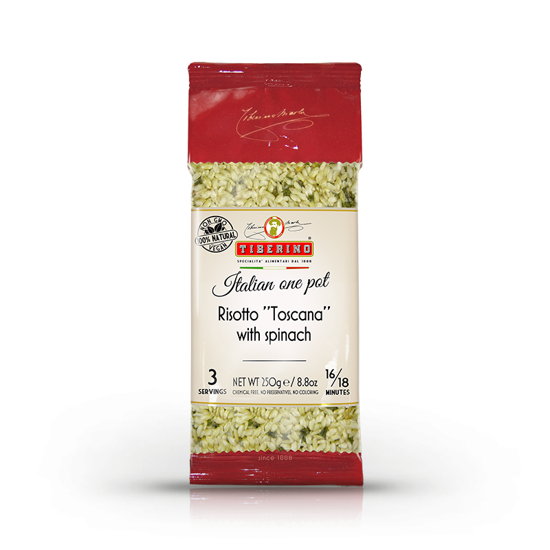 Tiberino Risotto Spinach (one-pot meal)