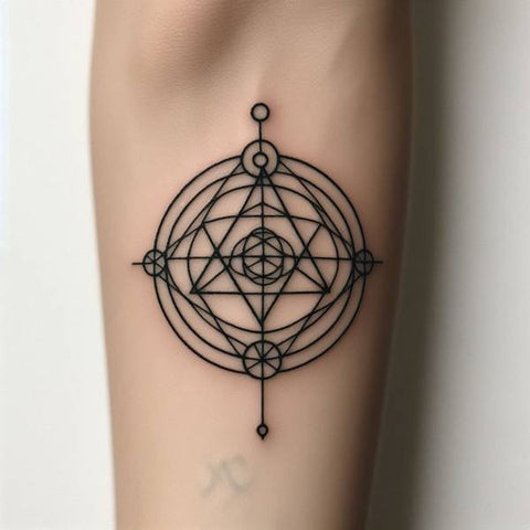 Alchemy Sacred Geometry Tattoo 1