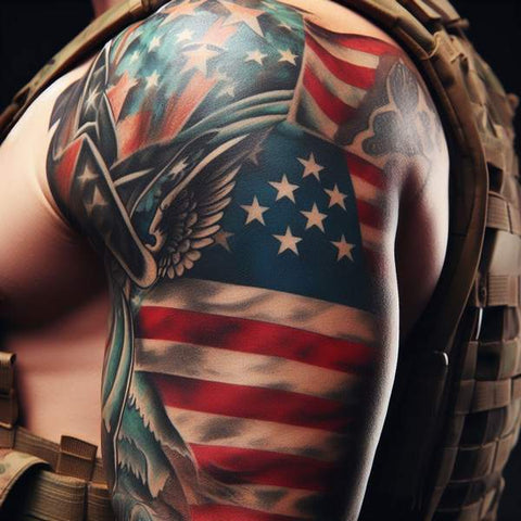 American Flag Tattoo meaning