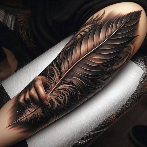 Angel Feather Tattoo