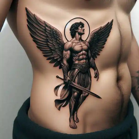 Angel Warrior Tattoo 1